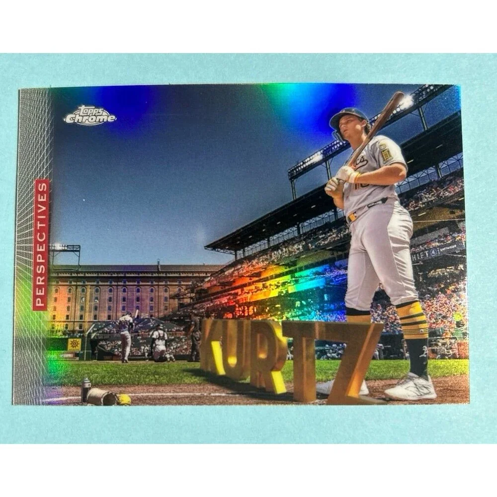 Nick Kurtz Athletics  2026 Topps Chrome Perspectives  Card #P-3
